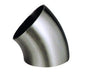 3.000" 16ga 45° Mandrel Bend 304L Stainless | Ace Race Parts